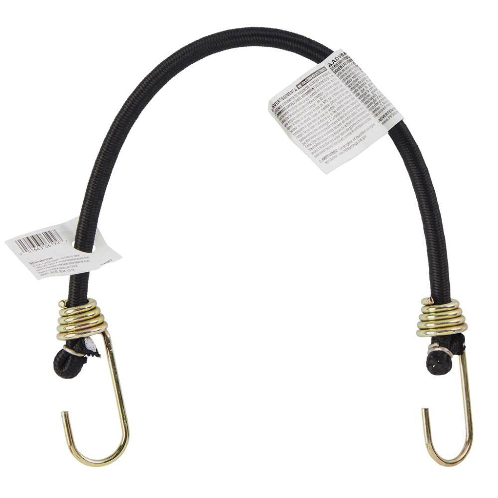 Keeper 18 in. Heavy Duty Bungee Cord with Dichromate Hook (1-Pack)