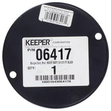 Keeper 3/8 in. x 75 ft. Heavy Duty Bungee Cord Reel in Black