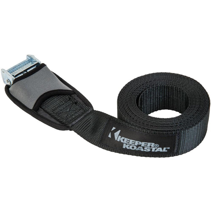 Keeper 12 ft. x 1 in. Lashing Strap with Metal Buckle, 30 lb Load