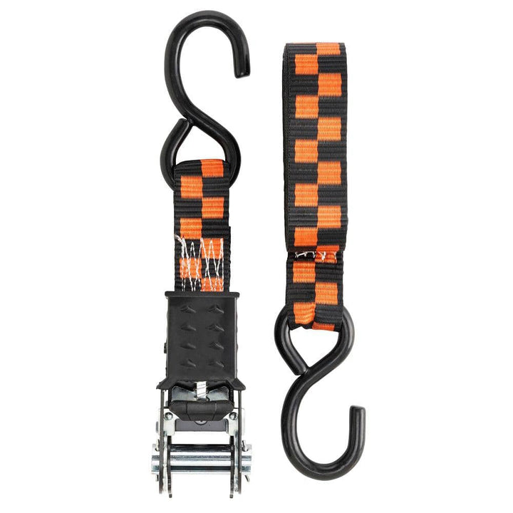 Keeper 8 ft. x 1.25 in. Ratchet Tie-Down Straps (2-Pack)