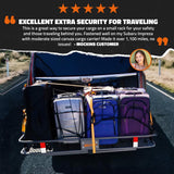 Mockins 20 in. x 36 in. Heavy-Duty Bungee Cargo Net - Stretches to 42 in. x 74 in.