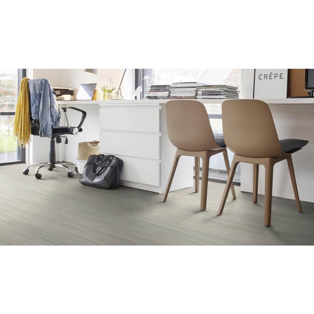 Marmoleum Cinch Loc Seal Bleached Gold 9.8 mm T x 11.81 in. W x 35.43 in. L Laminate Flooring (20.34 sq. ft./case)