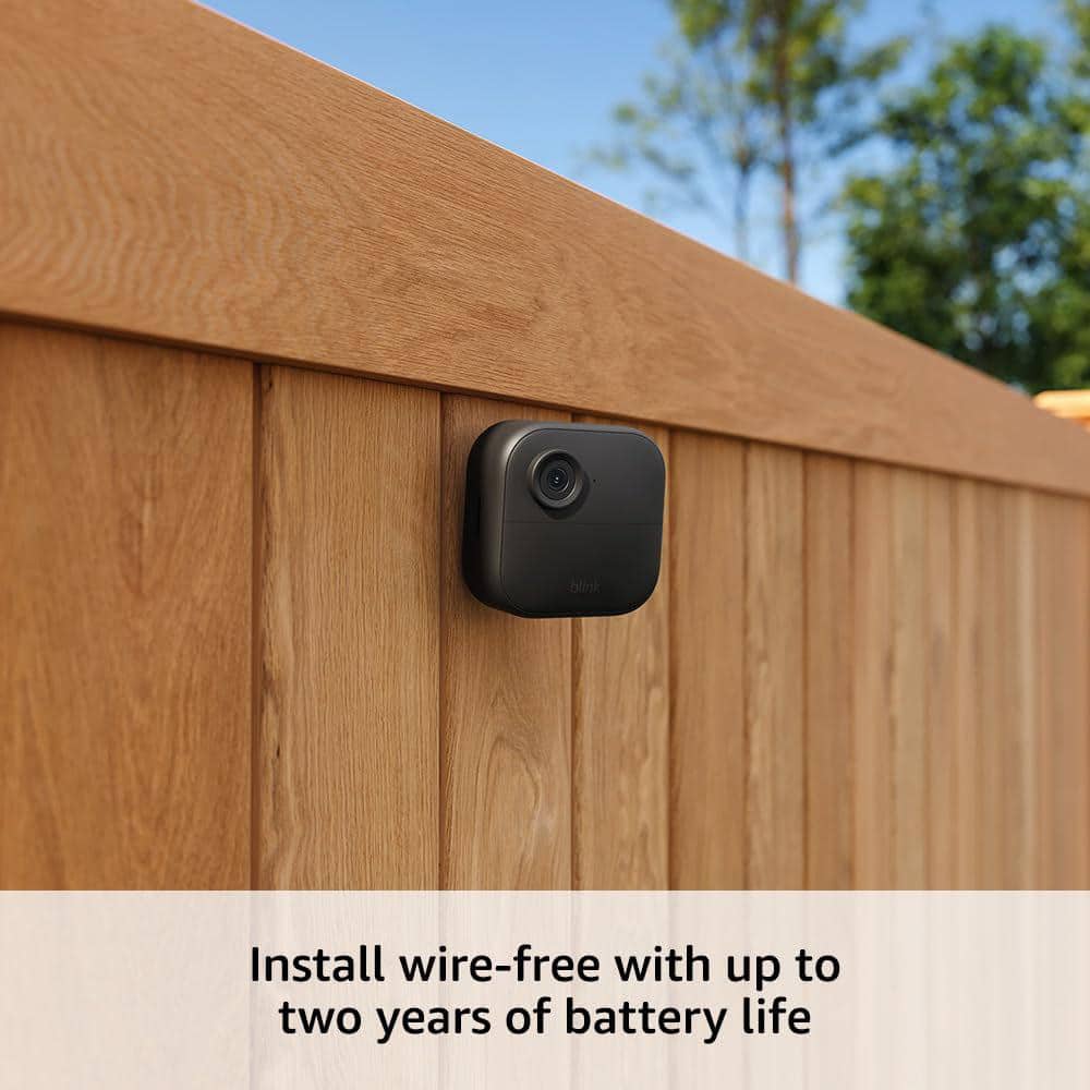 Blink Outdoor 4 Battery Extension Pack - Accessory for Outdoor 4 smart security camera, Black