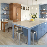 Vector Azul Blue 4x8 Polished Ceramic Subway Wall Tile