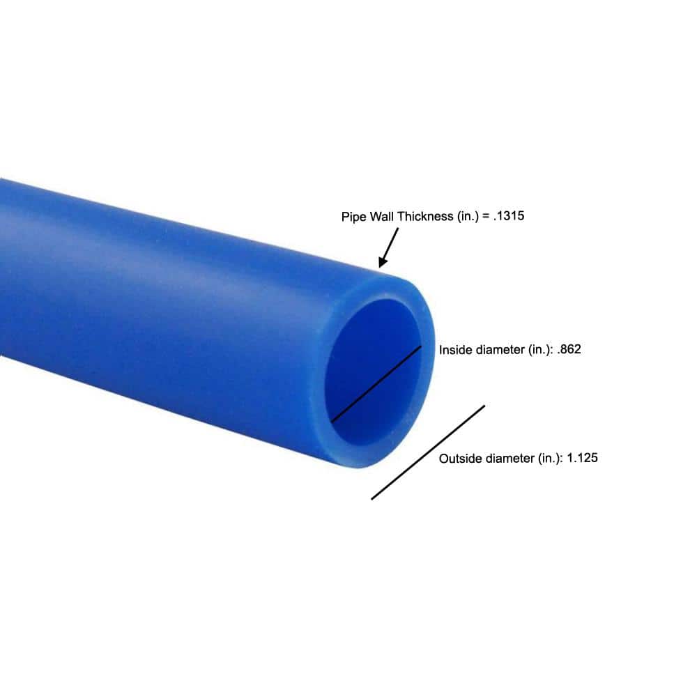 Apollo 1 in. x 100 ft. Blue PEX-A Expansion Pipe (Solid)