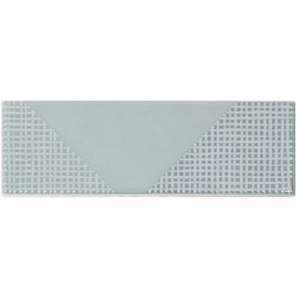 Ivy Hill Tile Ace Blue 2 in. x 8 in. x 9 mm Polished Ceramic Subway Wall Tile (38 Pieces, 5.38 sq. ft. per Case)