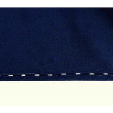68 in. x 50 ft. Blue Mesh Fabric Privacy Fence Screen with Integrated Button Hole