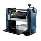 POWERTEC 12-1/2 in. 15 Amp 2-Blade Portable Benchtop Thickness Planer For Woodworking