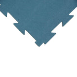 Rubber-Cal Terra-Flex 1/4 in. x 24 in. x 24 in. Blue Interlocking Flooring (10-Pack, 40 sq. ft.)