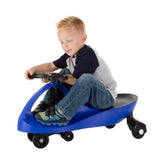 Lil Rider Blue Zigzag Ride on Car No Batteries