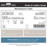 Bluestone Natural Cleft 6 in. x 6 in. x 0.75 in. Stone-Look Porcelain Paver Sample