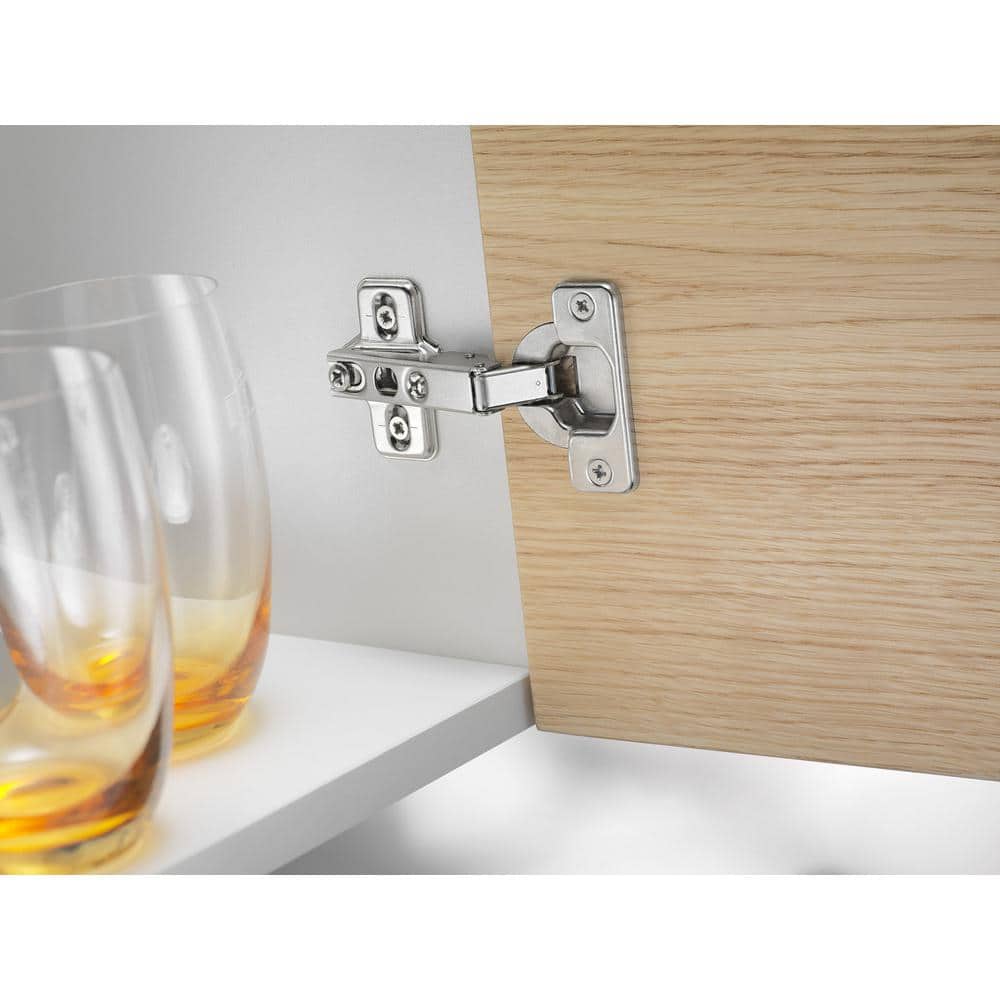 Blum MODUL 35 mm Frameless Full Overlay Euro Hinge – Spring Closing, Nickel Finish