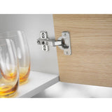 Blum MODUL 35 mm Frameless Full Overlay Euro Hinge – Spring Closing, Nickel Finish
