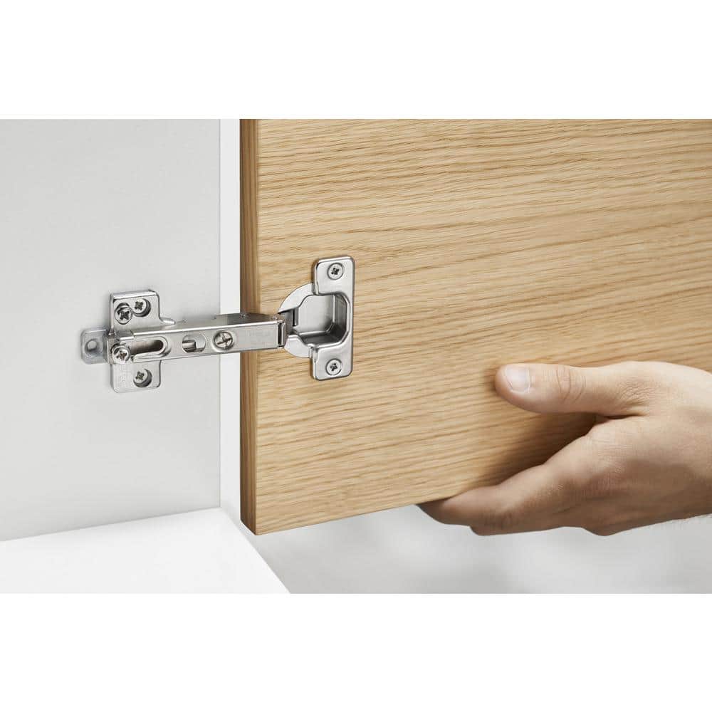 Blum MODUL 35 mm Frameless Full Overlay Euro Hinge – Spring Closing, Nickel Finish
