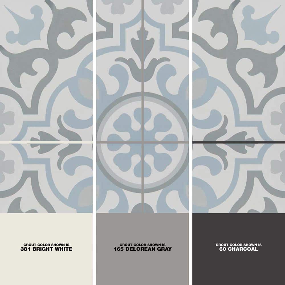 MSI Blume Encaustic 8 in. x 8 in. Matte Porcelain Floor and Wall Tile (5.33 sq. ft. / case)