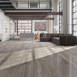 ACQUA FLOORS Blushing Cohen 1/4 in. T x 7.5 in. W Click Lock Wire Brushedf Engineered Hardwood Flooring (23.32 sq.ft./case)