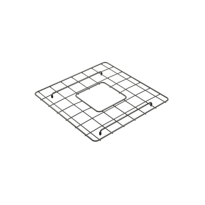 BOCCHI 15" Gun Metal Bottom Grid for 36" Double Bowl Sink