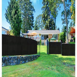 BOEN 6 ft. x 50 ft. Green Privacy Fence Screen Netting Mesh with Reinforced Grommet for Chain Link Garden Fence (2-Pack)