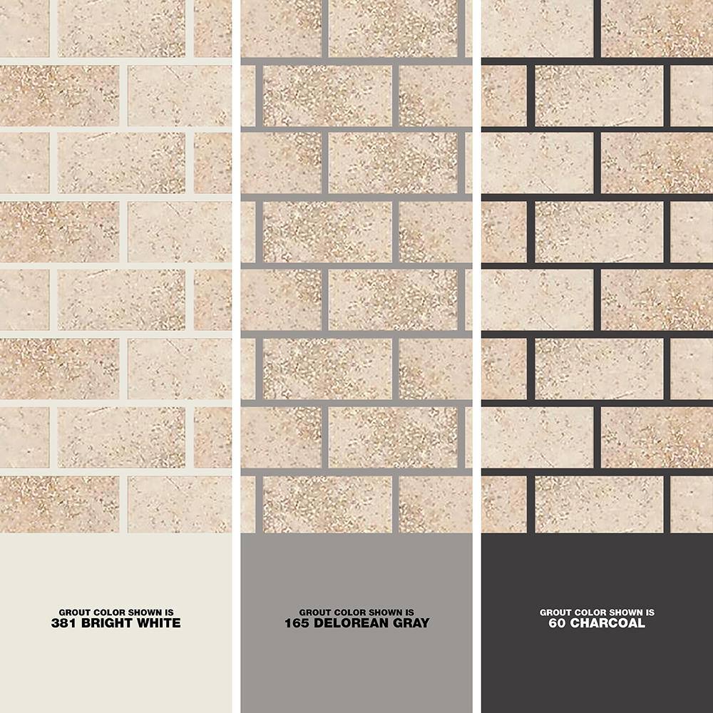 Daltile Briton Bone 12 in. x 12 in. x 8 mm Ceramic Mosaic Floor and Wall Tile (1 sq. ft. / piece)