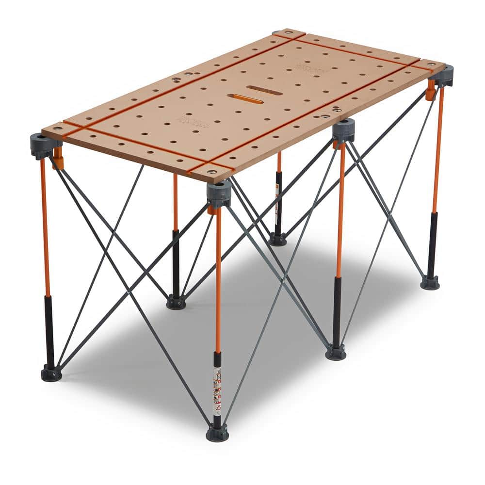 BORA Centipede 2 ft. x 4 ft. T-Track Table Top - 3/4 in. Dog Holes