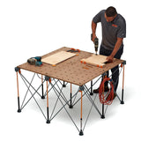BORA Centipede 24 in. x 48 in. Workbench Top for Sawhorse with 3/4 in. Dog Holes