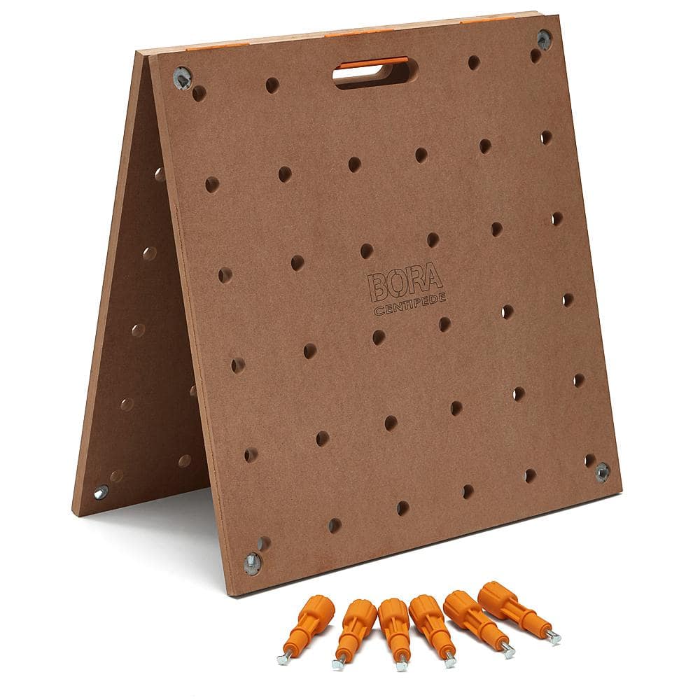 BORA Centipede 24 in. x 48 in. Workbench Top for Sawhorse with 3/4 in. Dog Holes
