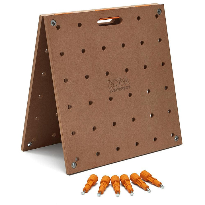 BORA Centipede 24 in. x 48 in. Workbench Top for Sawhorse with 3/4 in. Dog Holes