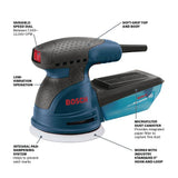Bosch 6.5 Amp Corded Variable Speed Jig Saw Kit with Bonus 2.5 Amp Random Orbital Sander/Polisher Kit and Case
