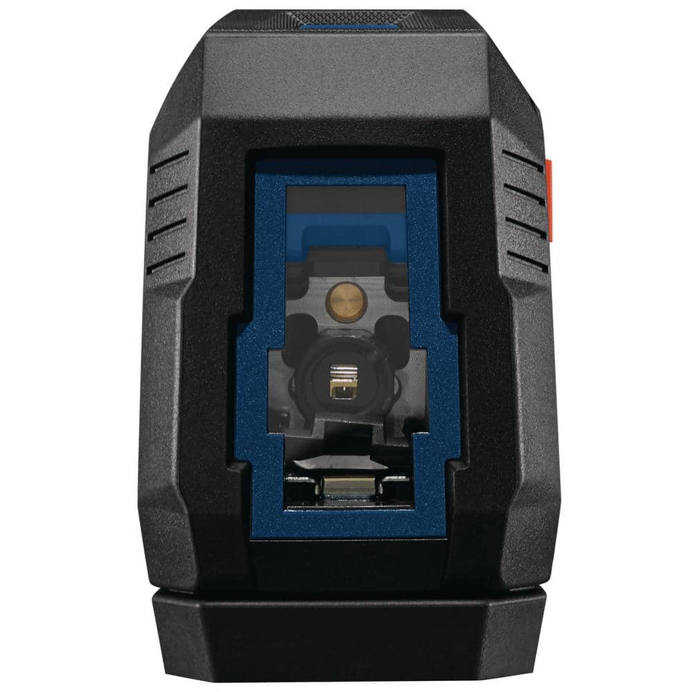 Bosch 50 ft. Dual Power Battery Red Beam Self-Leveling Cross-Line Laser Level