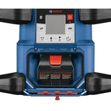 Bosch REVOLVE 4,000 ft. Connected Dual Power Battery Self-Leveling Horizontal/Vertical Rotary Laser Level Kit