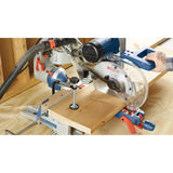 Bosch 15 Amp Corded 10 in. Dual-Bevel Sliding Glide Miter Saw with 60-Tooth Blade and Gravity-Rise Stand (CM10GD + T4B)