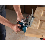 Bosch 6.5 Amp 3-1/4 in. Corded Planer Kit with 2 Reversible Woodrazor Micrograin Carbide Blades and Carrying Case