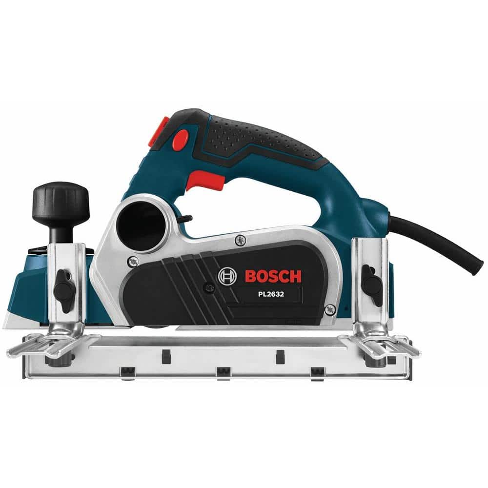 Bosch 6.5 Amp 3-1/4 in. Corded Planer Kit with 2 Reversible Woodrazor Micrograin Carbide Blades and Carrying Case
