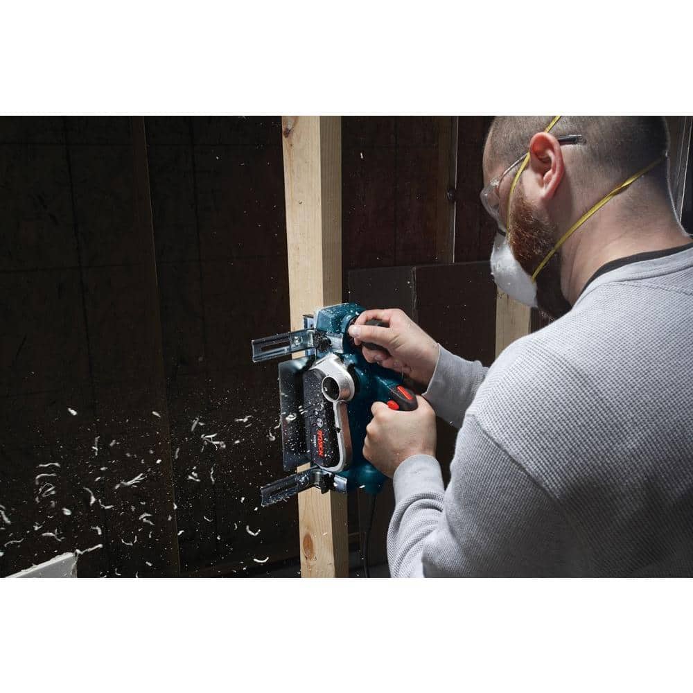 Bosch 6.5 Amp 3-1/4 in. Corded Planer Kit with 2 Reversible Woodrazor Micrograin Carbide Blades and Carrying Case
