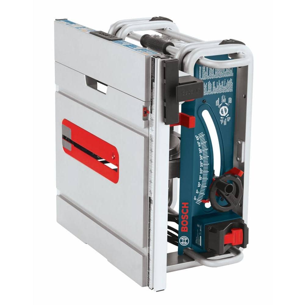 Bosch 15 Amp 10 in. Corded Portable Worksite Table Saw with Smart Guard System and 24-Tooth Carbide Blade (GTS1031)