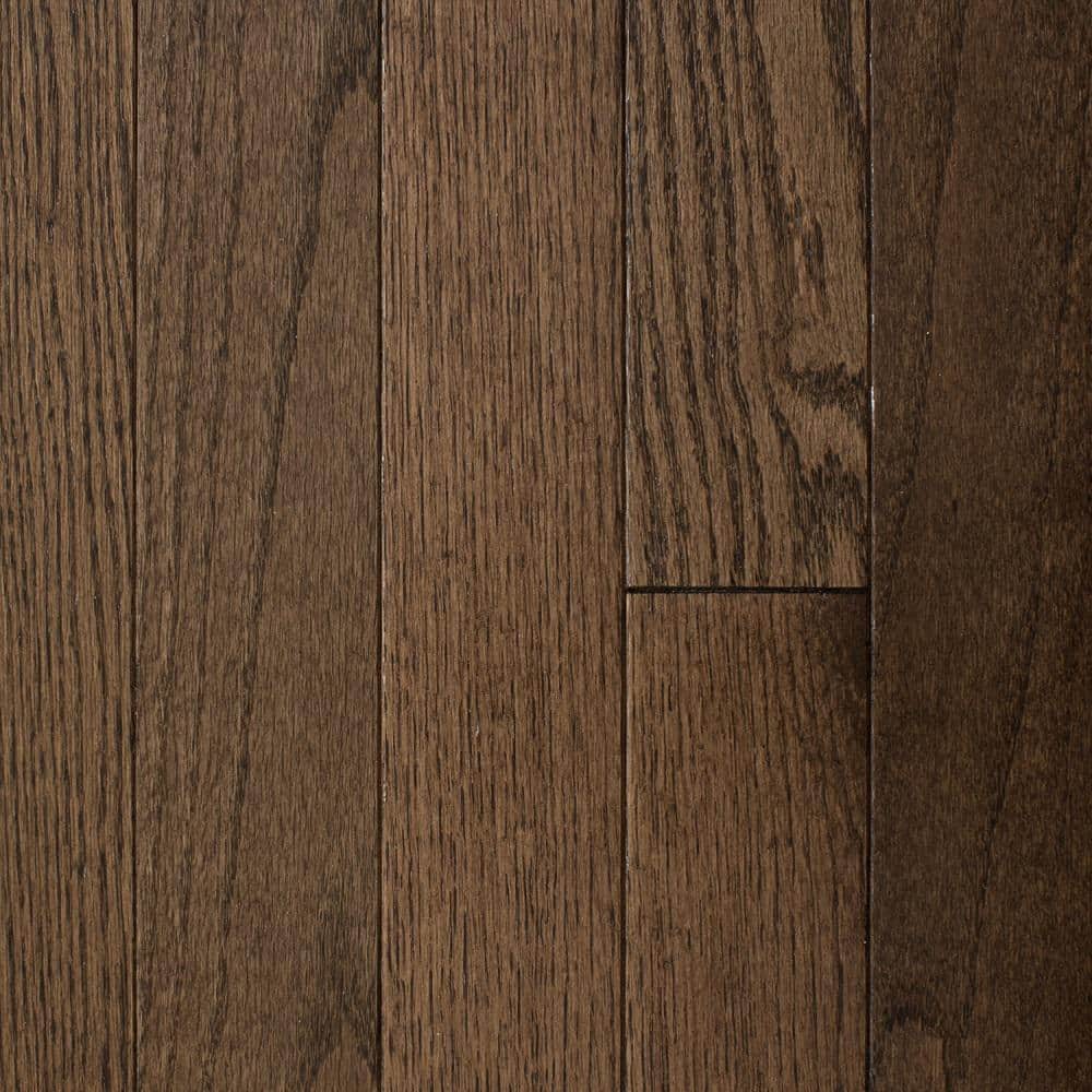 Blue Ridge Hardwood Flooring Bourbon Oak 3/4 in. T x 2-1/4 in. W Smooth Solid Hardwood Flooring (24 sq.ft./case)