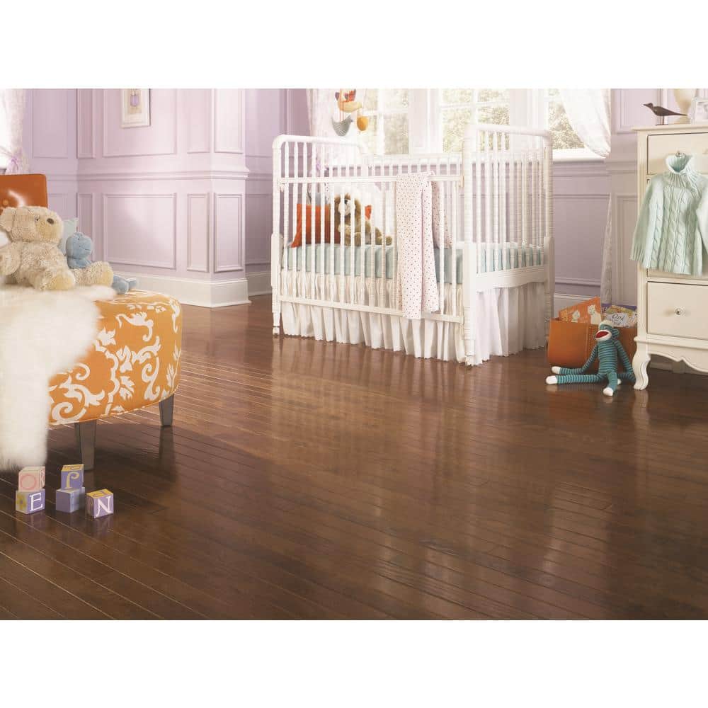 Blue Ridge Hardwood Flooring Bourbon Oak 3/4 in. T x 2-1/4 in. W Smooth Solid Hardwood Flooring (24 sq.ft./case)