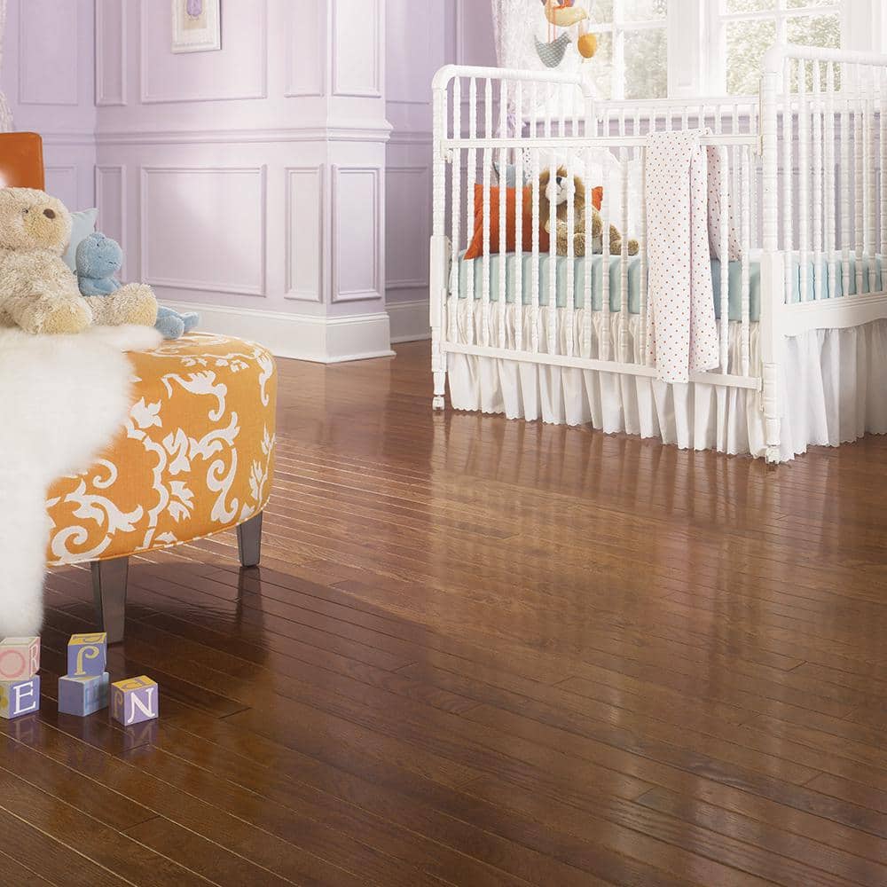 Blue Ridge Hardwood Flooring Bourbon Oak 3/4 in. T x 3 in. W Smooth Solid Hardwood Flooring (24 sq.ft./case)