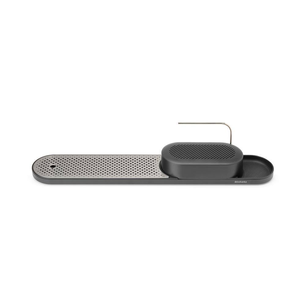 Brabantia SinkStyle Organizer and Drying Tray in Mineral Infinite Gray
