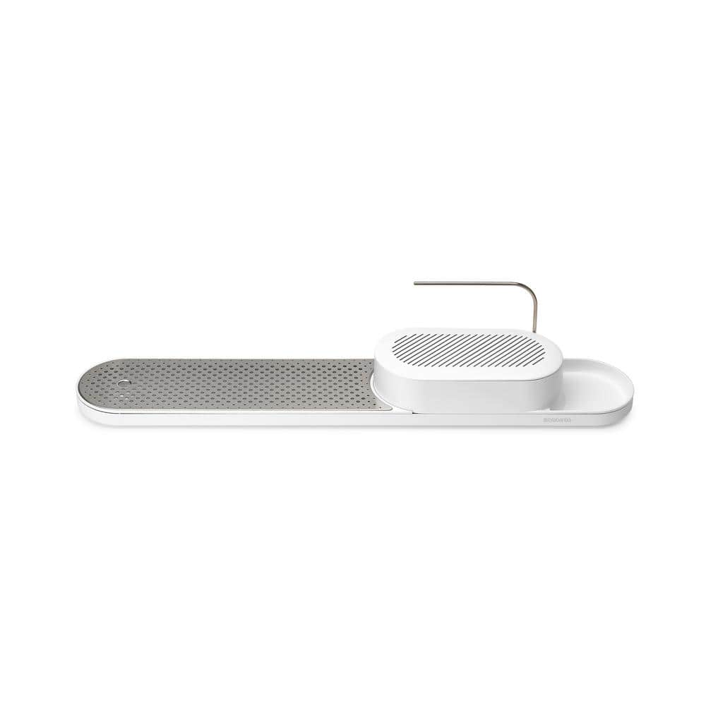 Brabantia SinkStyle Organizer and Drying Tray in Mineral Fresh White