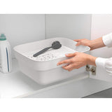 Brabantia SinkSide Dishwashing Tub with Drying Tray - Light Gray