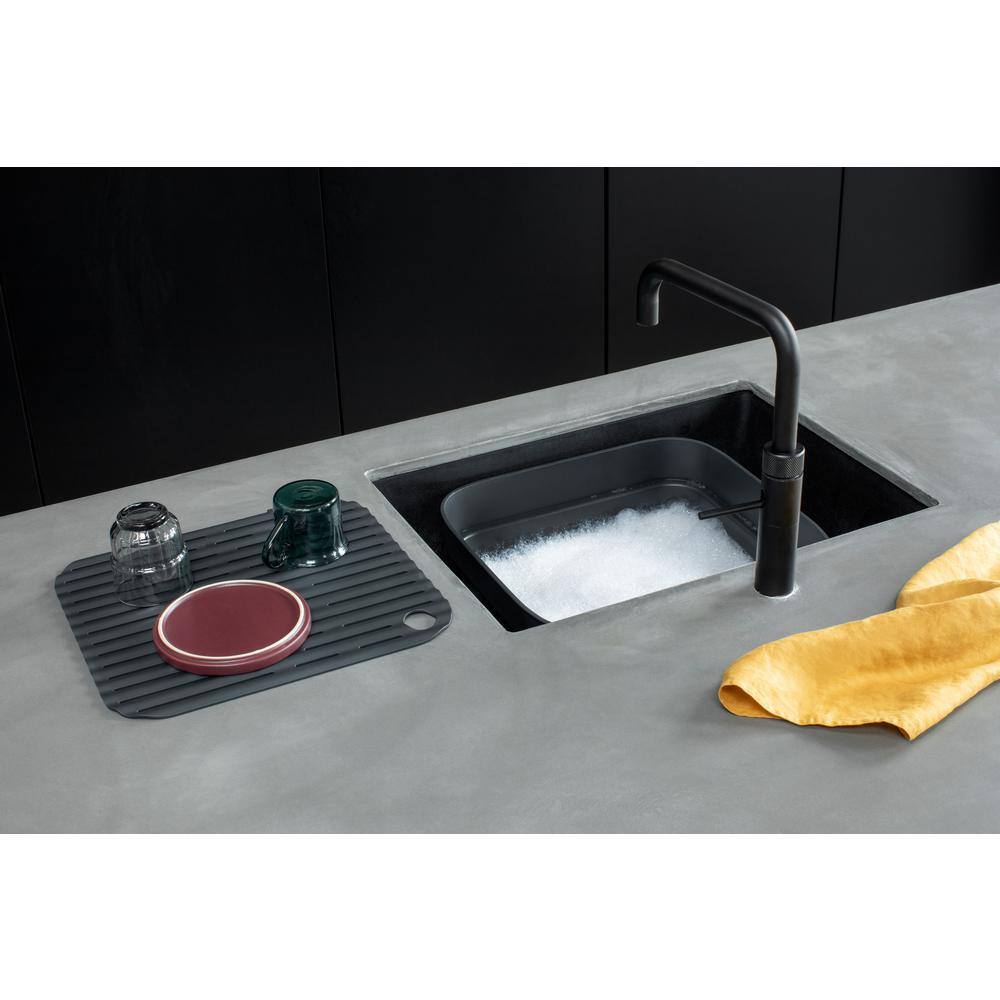 Brabantia SinkSide Dishwashing Tub with Drying Tray - Light Gray