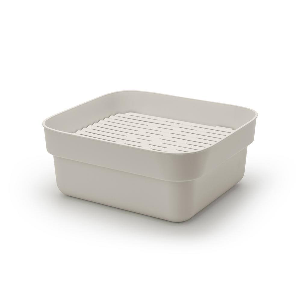 Brabantia SinkSide Dishwashing Tub with Drying Tray - Light Gray