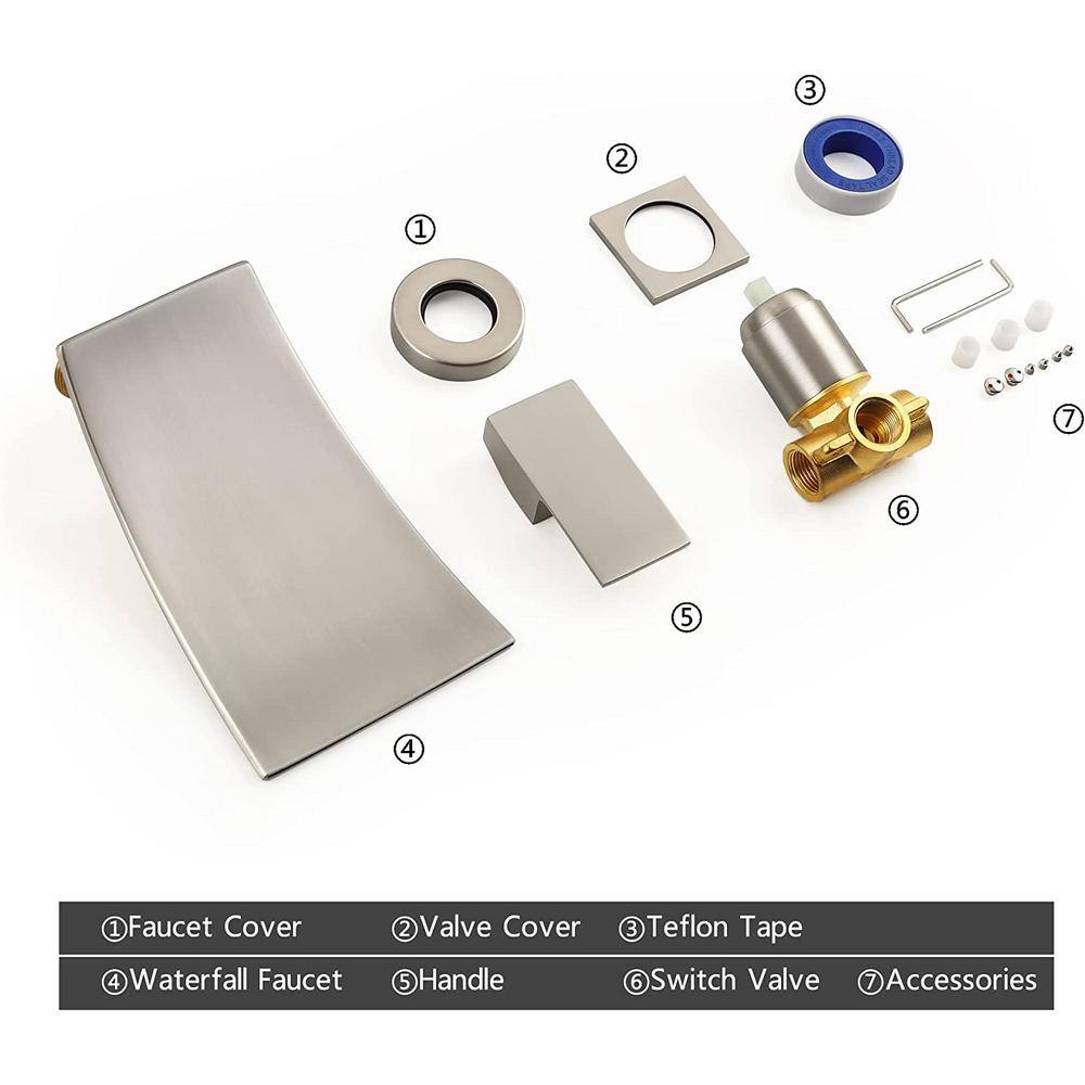 Unbranded Commercial Brass Metering Single Handle Bathroom Sink Faucet