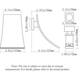 Unbranded Commercial Brass Metering Single Handle Bathroom Sink Faucet