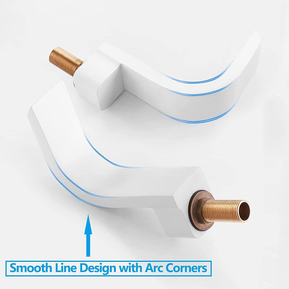 Commercial Double Handle Brass Bathroom Sink Faucet | 16GS-36108