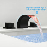 Unbranded Commercial Metering Double Handle Bathroom Sink Faucet in Brass - 16GS-36135