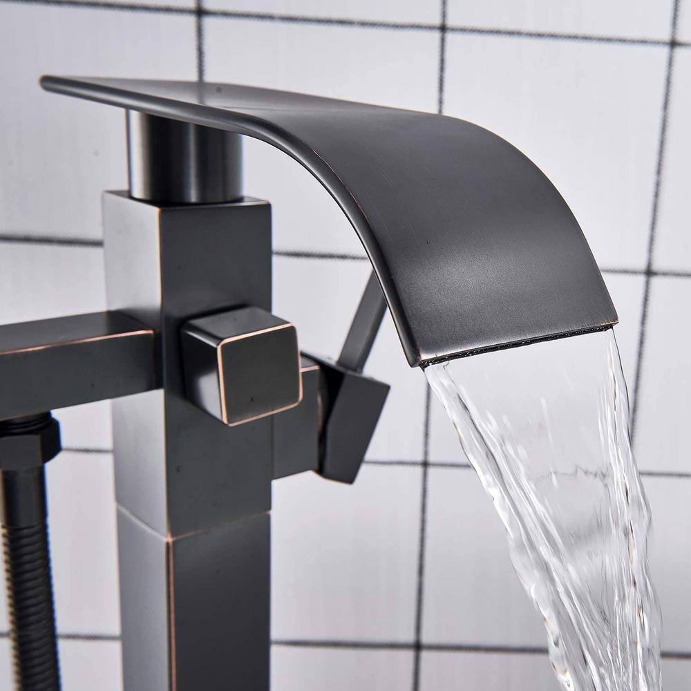 Commercial Brass Single Handle Bathroom Faucet | Oil Rubbed Bronze Finish