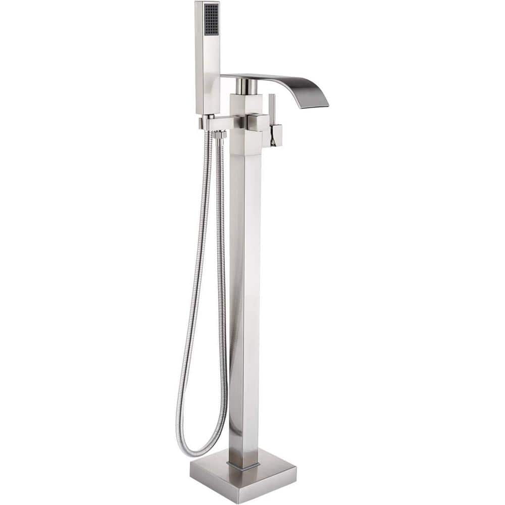 Unbranded Commercial Metering Single Handle Bathroom Sink Faucet in Brass