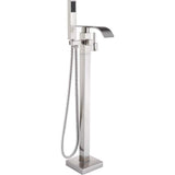 Unbranded Commercial Metering Single Handle Bathroom Sink Faucet in Brass
